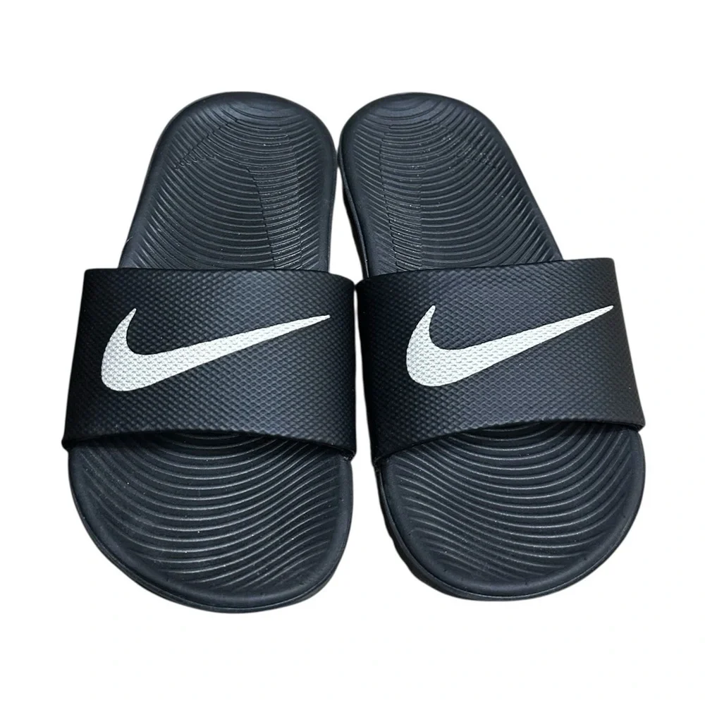 Nike Black Classic Slides Sandals Size 11 C Toddler